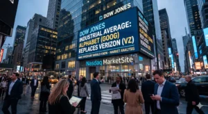 Alphabet Dow Jones